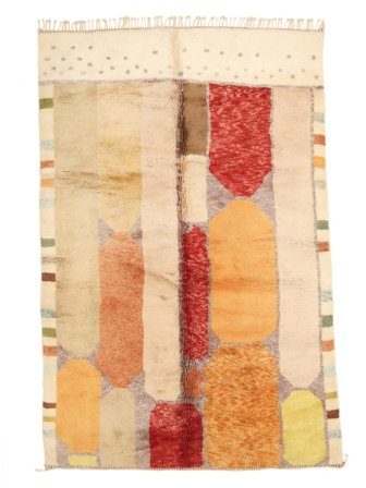 Berber Moroccan - Mid Atlas 195X301 Wełna, Dywan