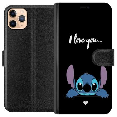 Apple iPhone 11 Pro Max Lommeboketui Stitch Jeg Elsker Deg