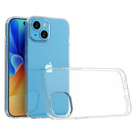 Ultra Clear Flexibelt Skal iPhone 15 - Transparent