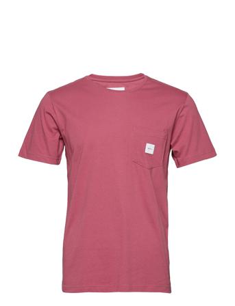 Square Pocket T-Shirt T-shirts Short-sleeved Punainen Makia