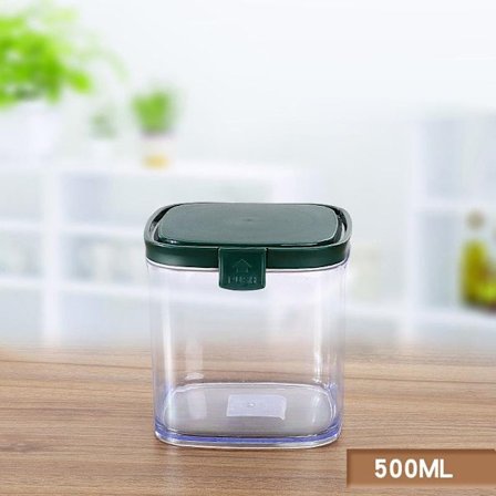 Grova korn förseglade burkar Spannmålsförvaringsfack för förvaring av torkade varor bönor Spannmålsförvaringslåda