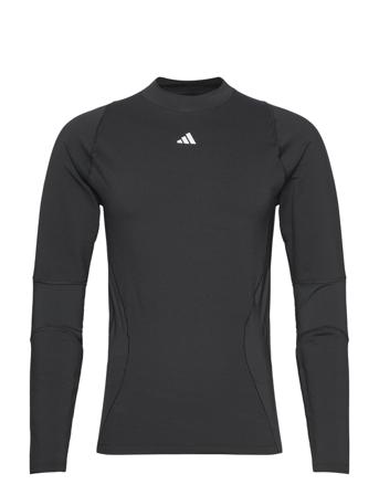 Techfit Cold.rdy Training Long-Sleeve Top Base Layer Tops Sort Adidas Performance