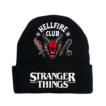Mote Vinter Varm Ull Lue Stranger Things Beanie Lue Cosplay.k