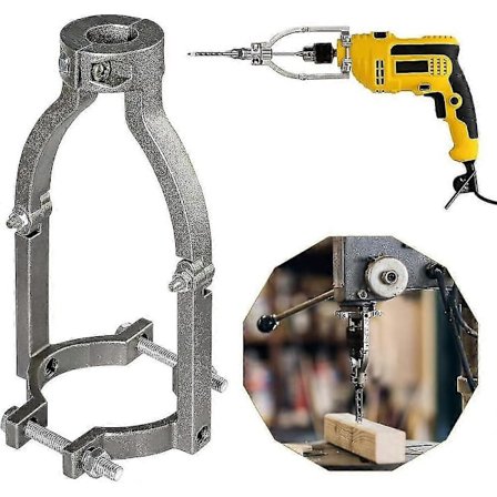 Adapter til firkantet hulbor til installation og afmontering - mortise-tilbehør til borepresse