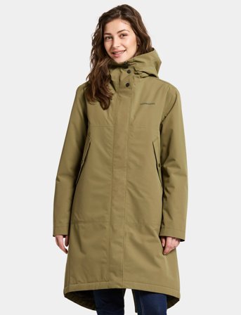 Didriksons Iris Wns Parka - Khaki green - 34