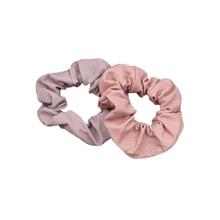 Complement 2 Pack Scrunchies I Imitatinsläder Accessoarer & tillbehör Dam Lila