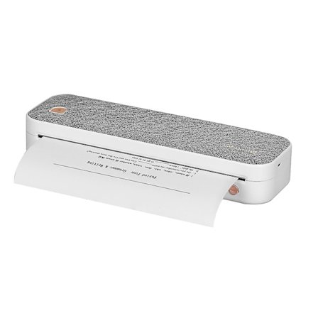 A4 Pappersskrivare Direct Thermal Transfer Trådlös skrivare Mobil 210mm Mini Fotoskrivare