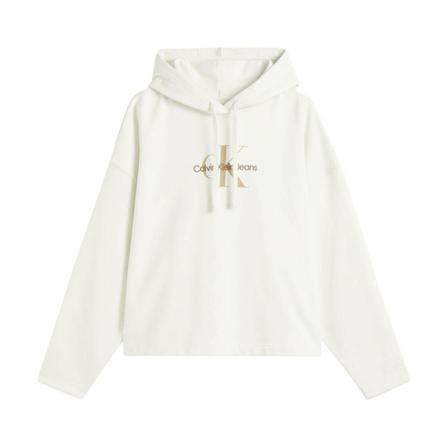 Calvin Klein Jeans Hoodies Hvid, Dame