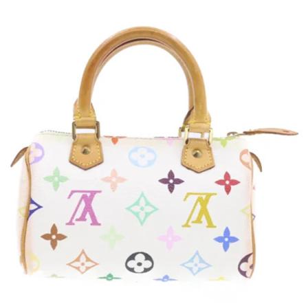 Louis Vuitton Vintage Pre-owned Canvas handbags Hvid, Dame Vintage Tasker, Størrelse: ONE Size