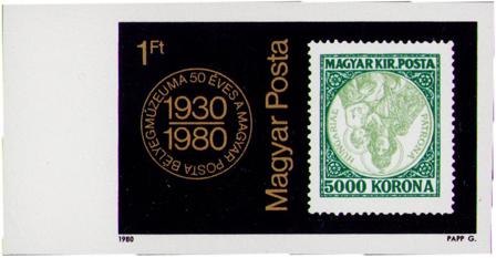 Ungarn 1980 - MICHEL 3428B - Postfrisk