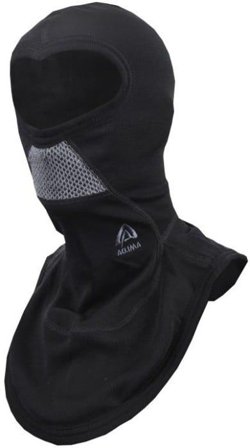 Aclima Aclima DoubleWool Balaclava Unisex Jet Black - Balaklava og Ansiktsmasker