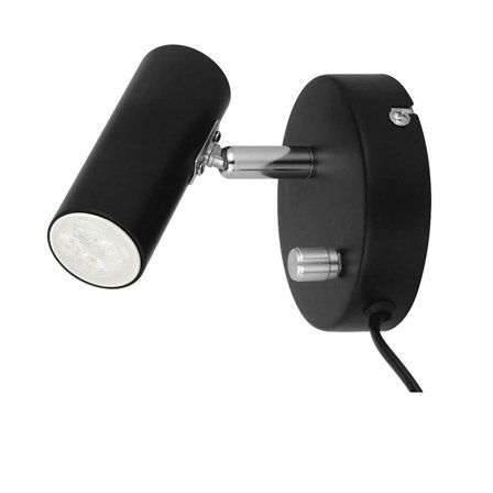 Oriva - Vegglampe Mini Svart 49622-80 Svart