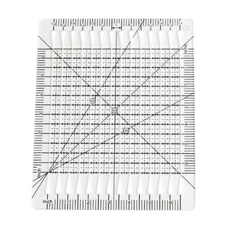 Firkantede Quilte Linealer Quilte Værktøj Akryl Mønster Skabelon til Syning