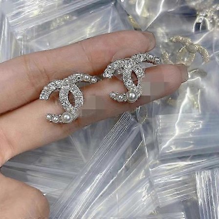 Mote Øredobber Smykker Perledetaljerte Cc Øredobber-Bra