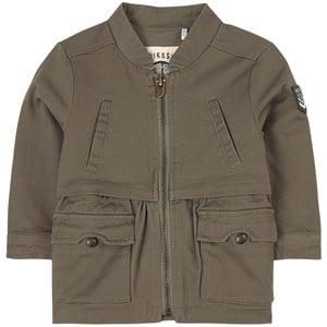 Kids - IKKS Khaki Jacket 18 Months - Coats and jackets - 18 months - Green - Mädchen
