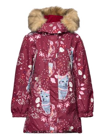 Reimatec Winter Jacket, Muhvi Outerwear Jackets & Coats Winter Jackets Burgunder Reima*Betinget Tilbud