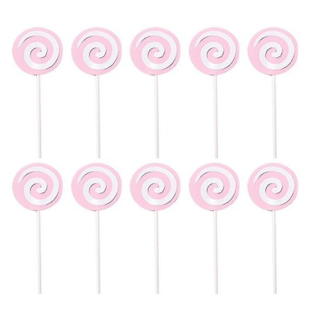 10 par Cupcake Topper