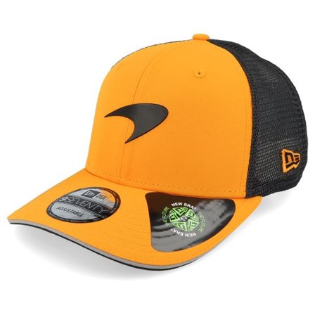New Era - Motor Orange trucker Keps - McLaren F1 25 Team 9SEVENTY Papaya/Grey Trucker @ Hatstore