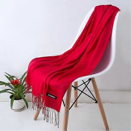 Naisten kashmirhuivi - Ohut yksivärinen pashmina-huivi, muodikas talvi-hijab ja lämmin kääre