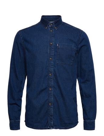 August Denim Shirt Blue Lexington Clothing