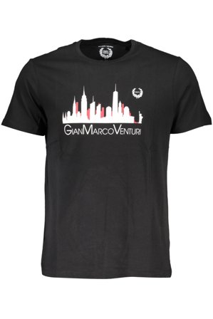 Gian Marco Venturi T-shirt Maniche Corte Uomo Nero