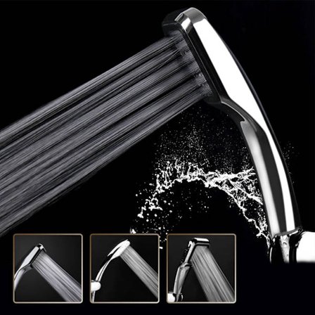 300-reikäinen paineistettu suihkupää, neliön muotoinen käsisuihkupää, paineistettu suihku