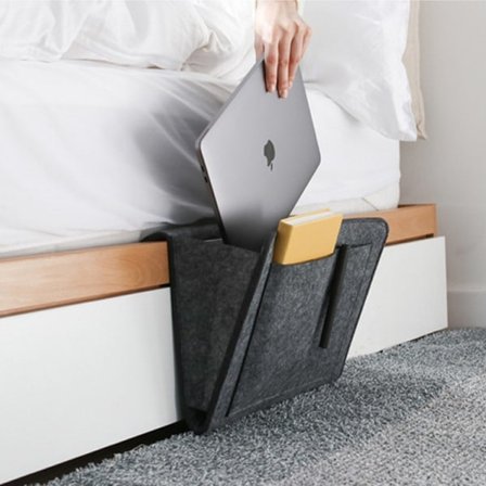 Oppbevaringslomme for seng eller sofa (2-pakning)