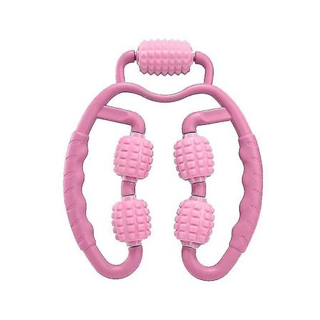 Fitness Skum Sjakt Ring Bein Klemme Massasjeapparat Eliminerer Muskelavslapping Hjul Kalv Massasje Rulle Pink