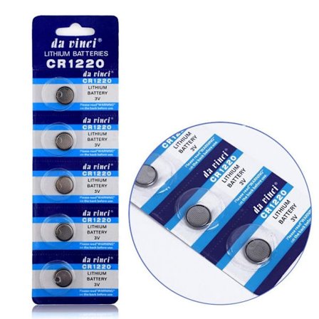 Alkalisk Knappcellbatteri CR1220 Storpack