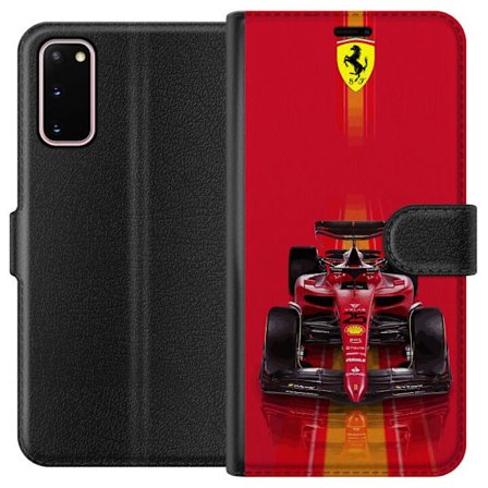 Yhteensopiva Lompakkokotelo Samsung Samsung Galaxy S20 Ferrari Formula 1 -auto ikonisessa punaisessa muotoilussa urheilullisella tarkkuudella
