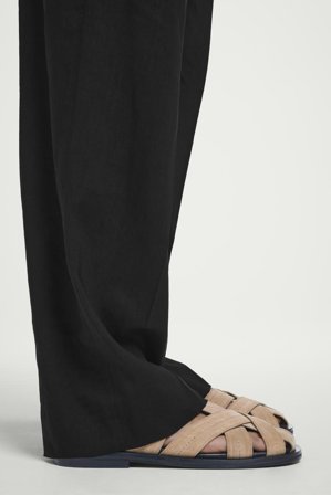 COS Men's Suede Fisherman Sandals in Beige