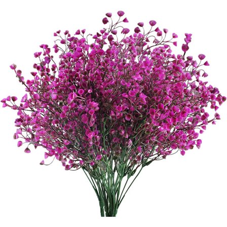 4 stk. (40 cm) Kunstige Blomster Lilla Kunstige Blomster Plastik