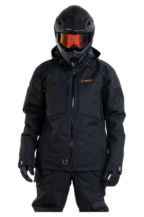 Geacă De Zăpadă Jethwear Venture (2025) S.A.F.E negru/portocaliu S