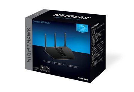 Netgear Nighthawk RAX30 - trådløs ruter - Wi-Fi 6 - stasjonær