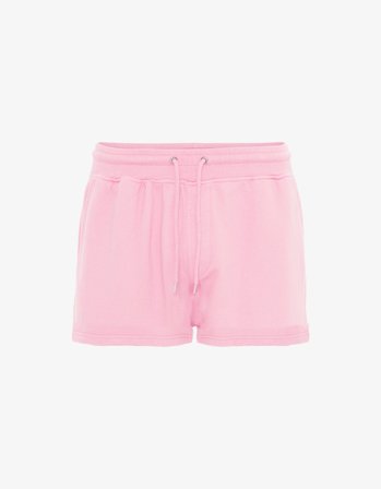 Women Organic Sweatshorts - Flamingo Pink - XS