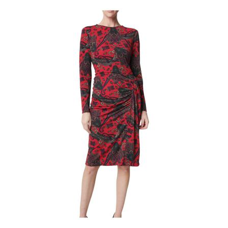 Ralph Lauren, Midi Dresses Rood, Dames, Maat:XS