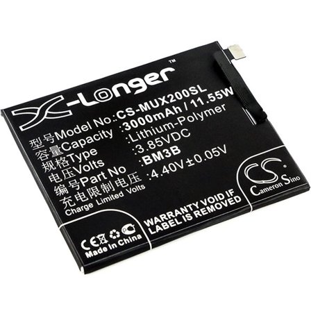 Batteri till SmartPhone, Mobil för Xiaomi Mix 2, MDE5, Mi Mix 2S m.fl.