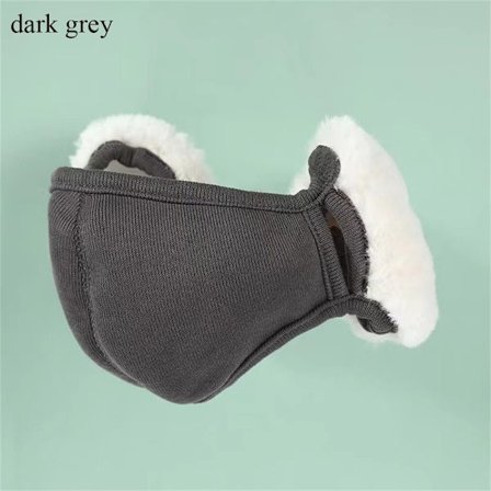 Mask Cover MÖRKGRÅ