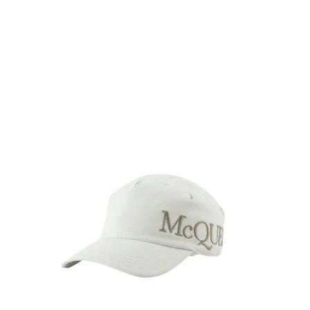 Alexander McQueen Pets , Beige , unisex , Maat: M Petten