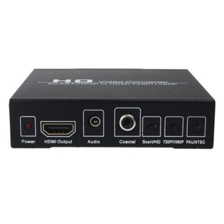 Scart / Hdmi til Hdmi 720P 1080P Hd Videokonverter Monitor