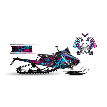 Tarrasarja SweTown Bandana - Polaris Axys 800 Pro RMK 163 2016-2020