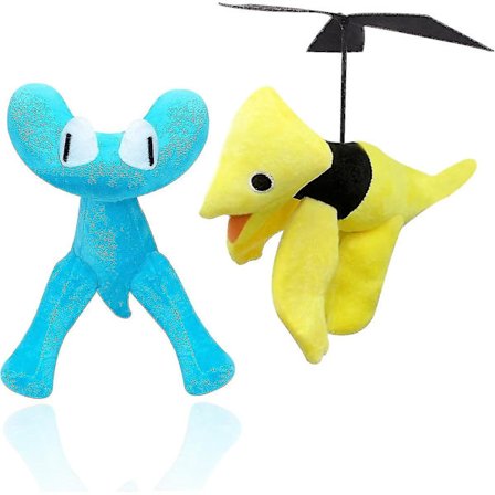 Rainbow Friends -pehmolelu, Rainbow Fiends Chapter 2, Cyan Rainbow Friends -pehmolelu, Rainbow Friends -lelut, Rainbow Friends -syntymäpäiväkoristeet 