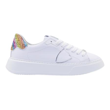 Philippe Model Sneakers Temple Low , Wit , Dames , Maat: 39 EU