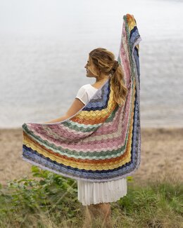 Sjal Sky - Svarta Fåret