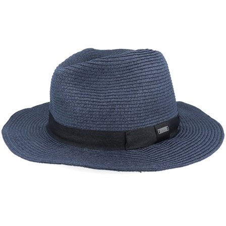 Barts - Blau Fedora Hut - Aveloz Hat Navy Fedora @ Hatstore
