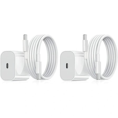2-pack Laddare för iPhone - Snabbladdare-Adapter + Kabel 20W Vit 2-pack Samsung (NT) 2-pack Samsung 2-pack Samsung (20W.SA