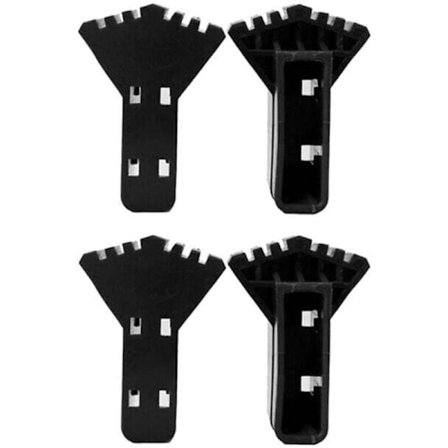 Universelle Sklisikre Gummiføtter til Stige (4 stk.) - Kompatible med de fleste stiger