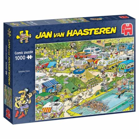 Jan Van Haasteren Camping Chaos Pussel 1000 Bitar 82034 Multifärg
