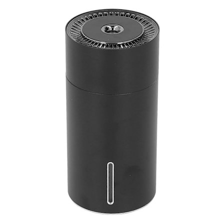 USB Luftfuktare 3 Lägen Justerbar Lågt Ljud Automatisk Mini Portabel Bil Doftspridare 260ML Svart