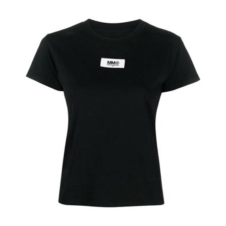 MM6 Maison Margiela, Tops Zwart, Dames, Maat:S
